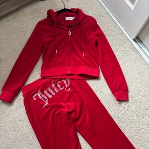 Juicy Couture Red Set